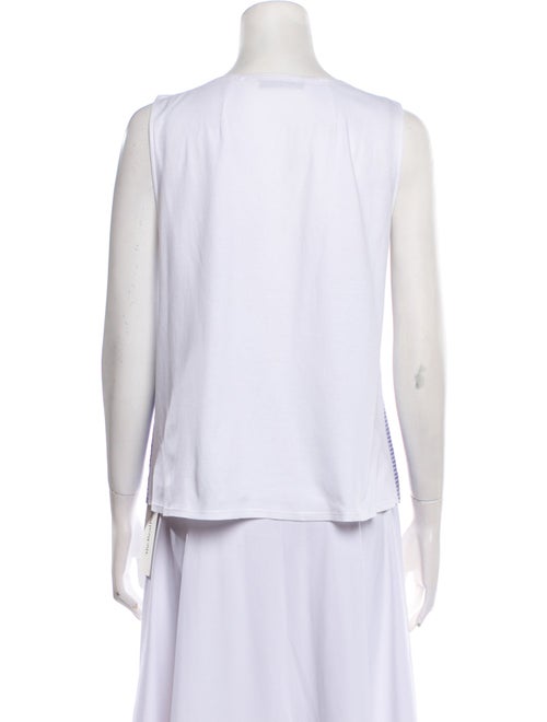 The Row Striped Square Neckline Top