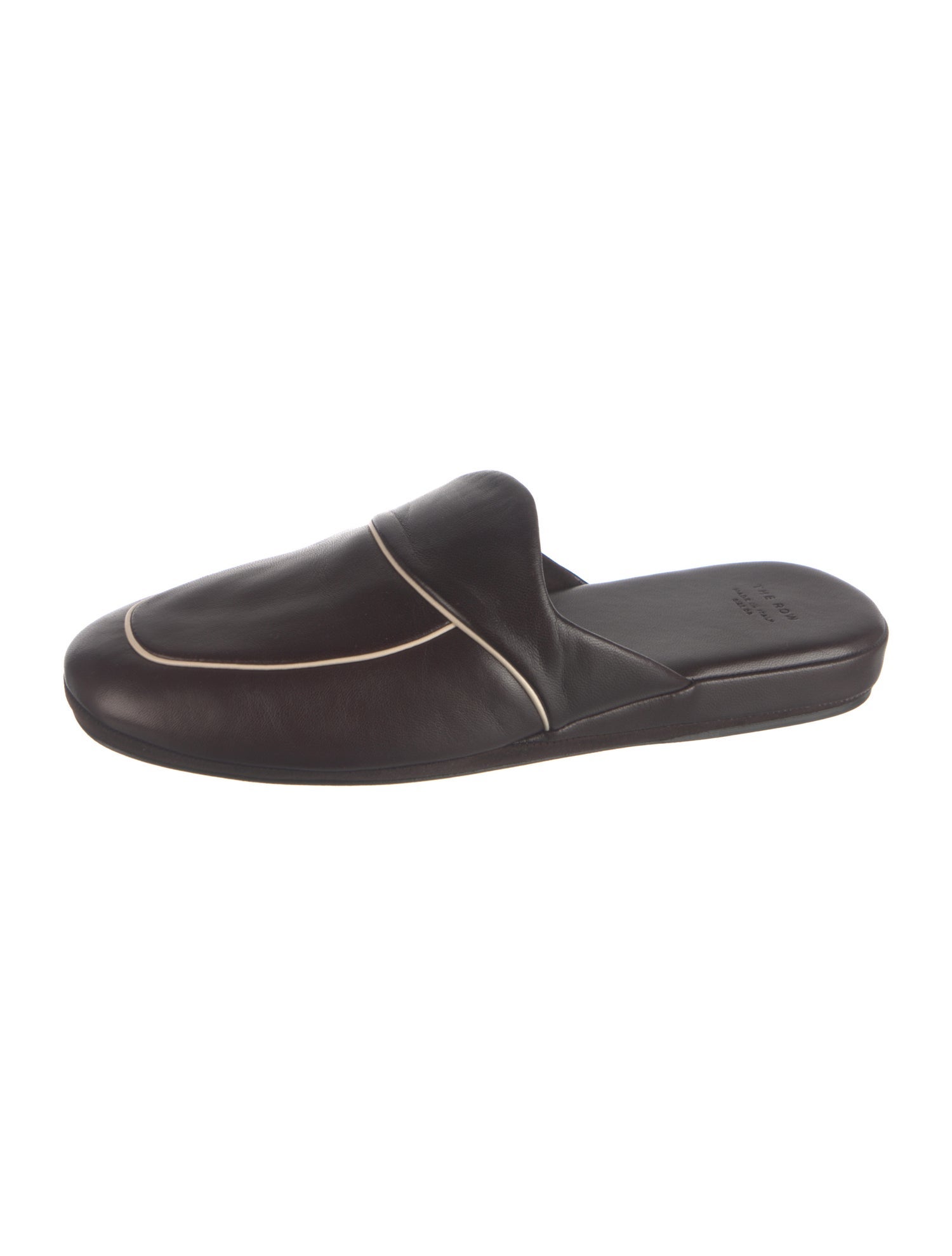 The Row Beck Leather Mules
