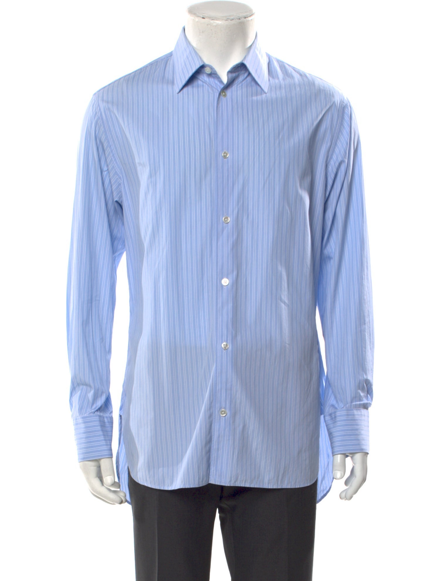 The Row Striped Long Sleeve Shirt