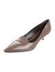 The Row Viv Leather Pumps