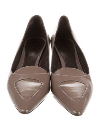 The Row Viv Leather Pumps