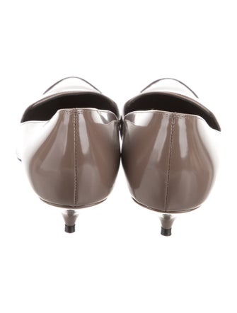 The Row Viv Leather Pumps