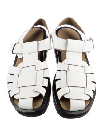 The Row Gaia Leather Gladiator Sandals