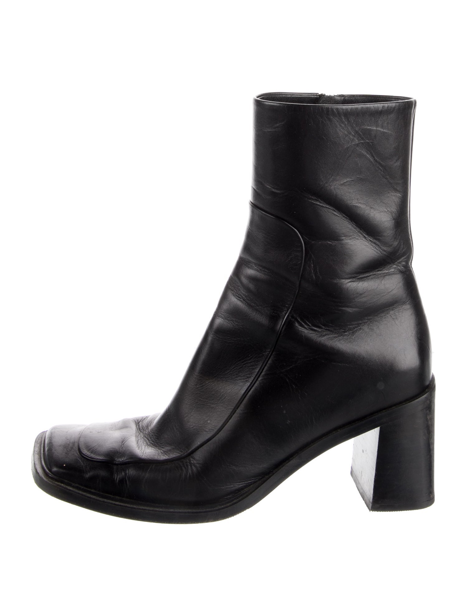 The Row The Patch Leather Boots