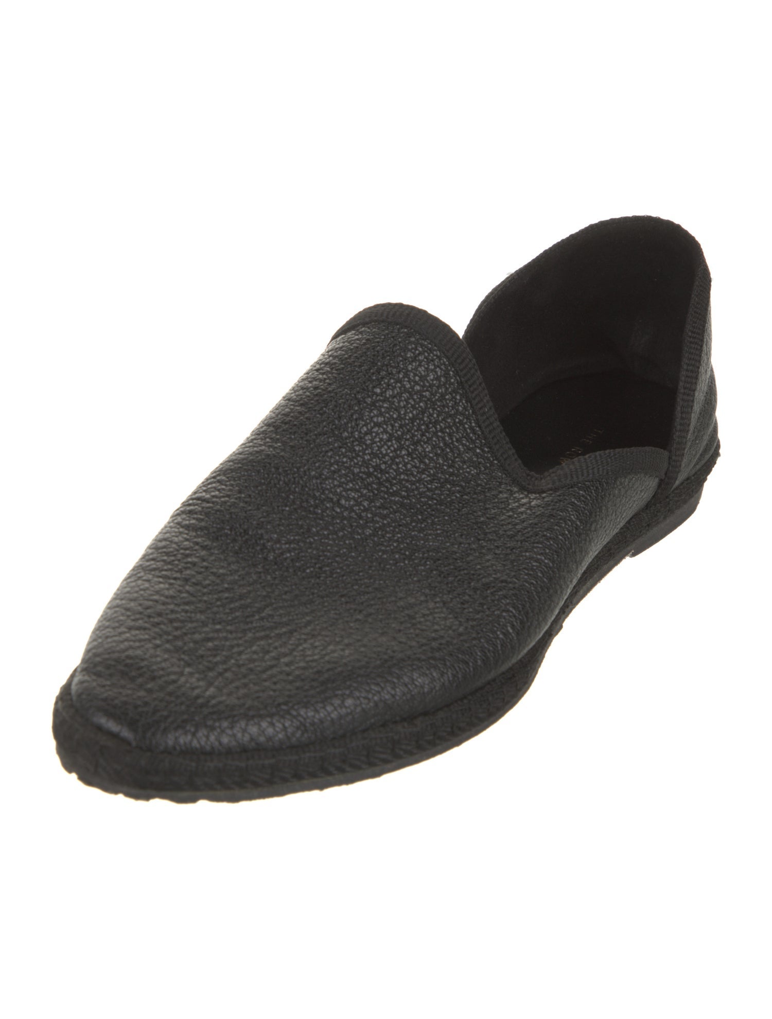 The Row Friulane Goat Leather D'Orsay Flats