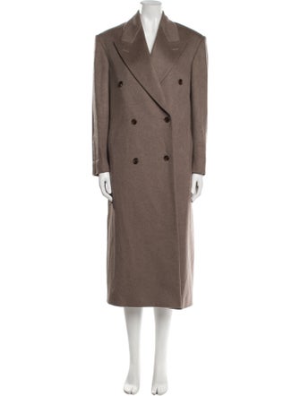 The Row Harisi Cashmere Peacoat