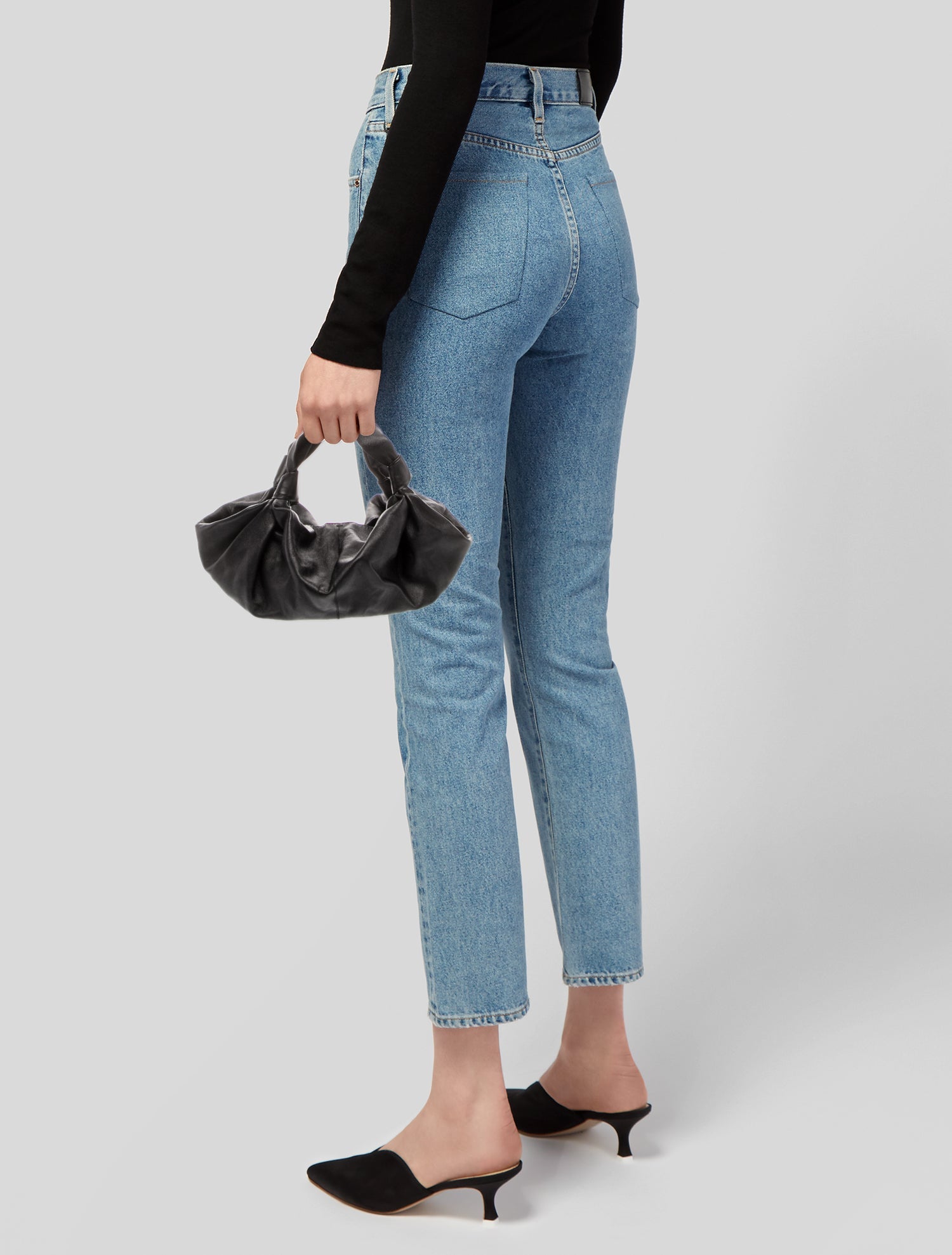 The Row Leather Ascot Small