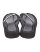 The Row Leather Slides