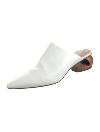 The Row Leather Mules