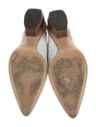 The Row Leather Mules