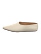 The Row Leather Ballet Flats