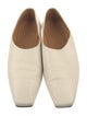 The Row Leather Ballet Flats