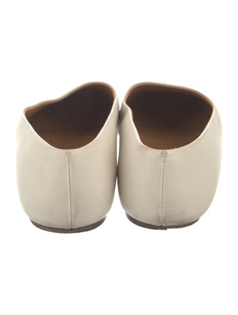 The Row Leather Ballet Flats