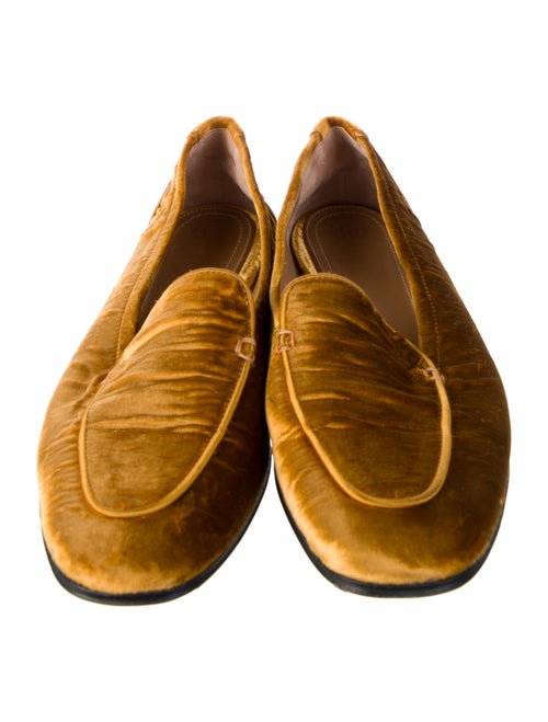 The Row Adam Velvet Loafers