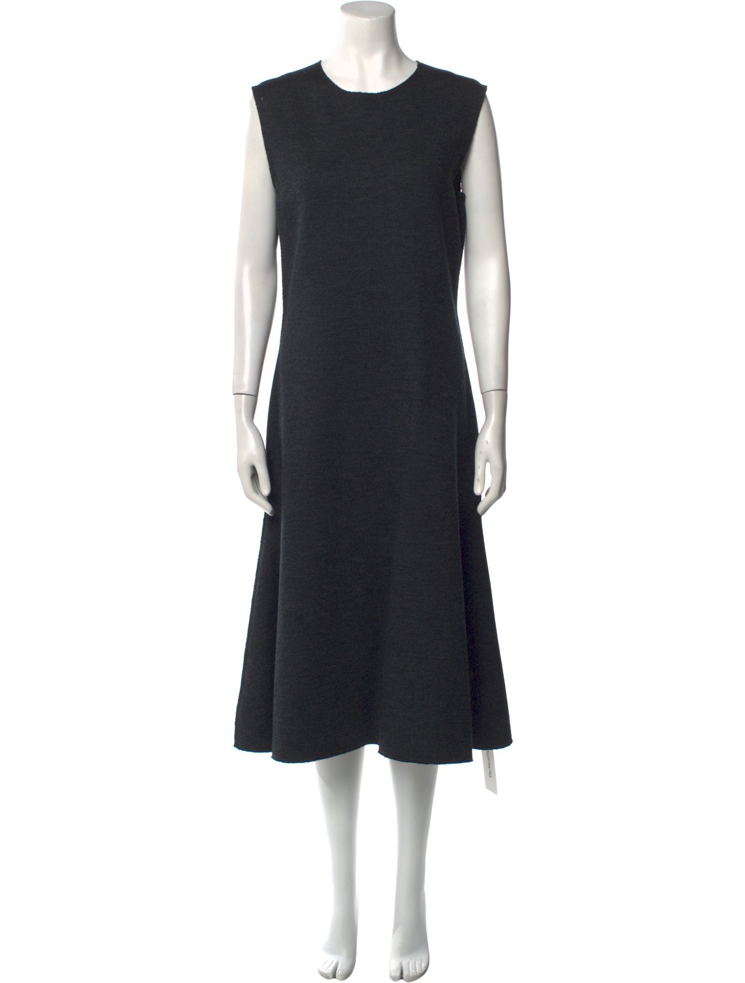 The Row Crew Neck Midi Length Dress