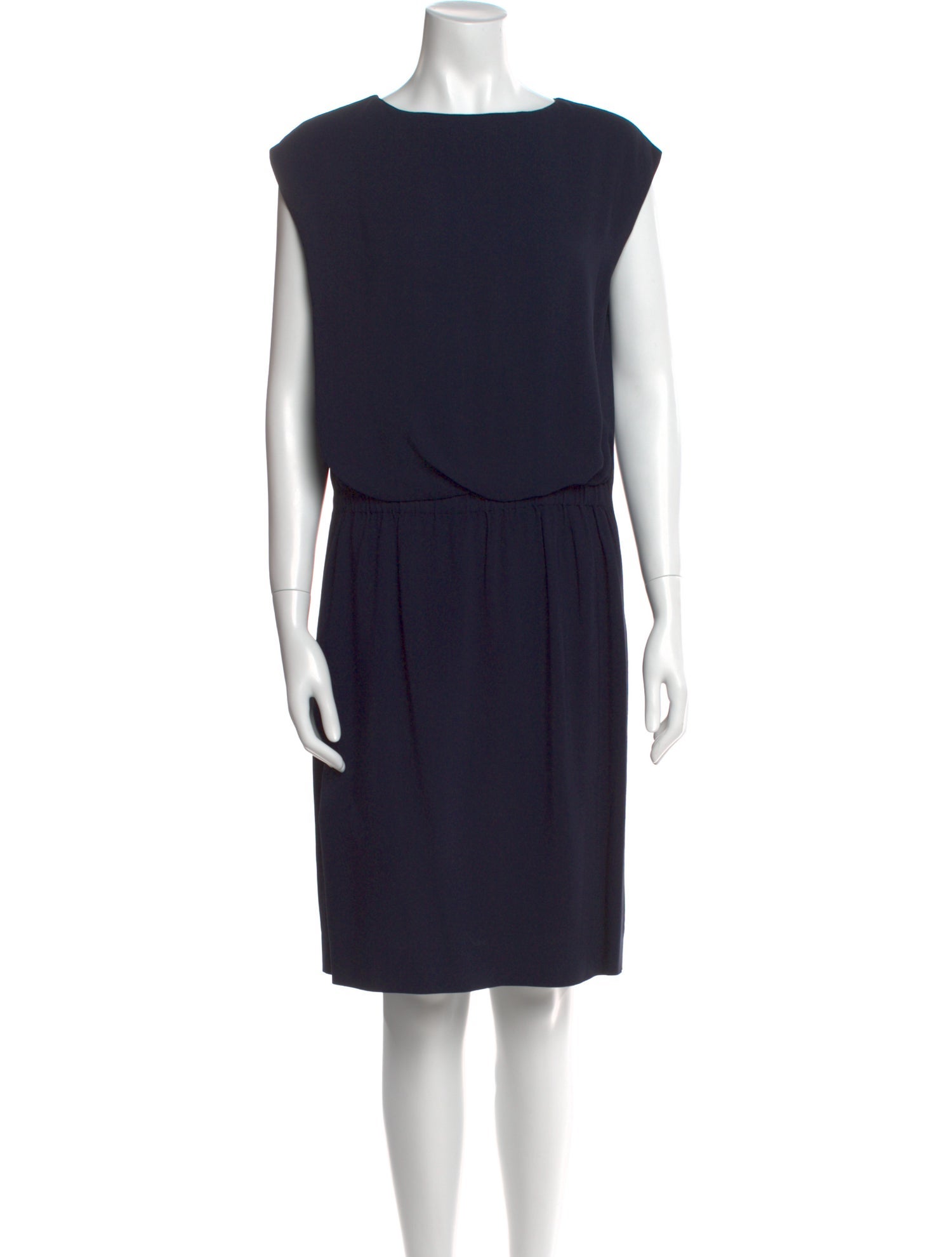 The Row Bateau Neckline Knee-Length Dress