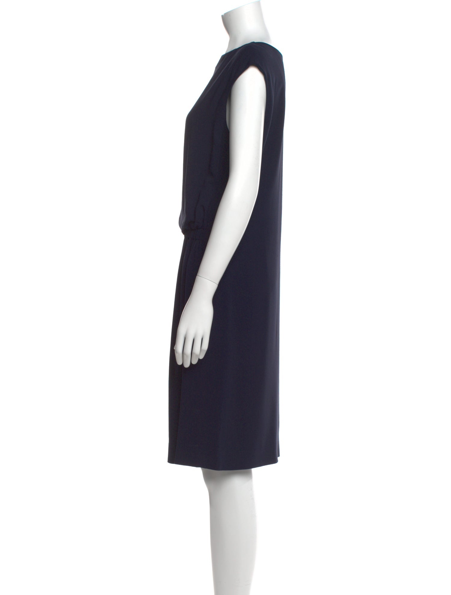 The Row Bateau Neckline Knee-Length Dress