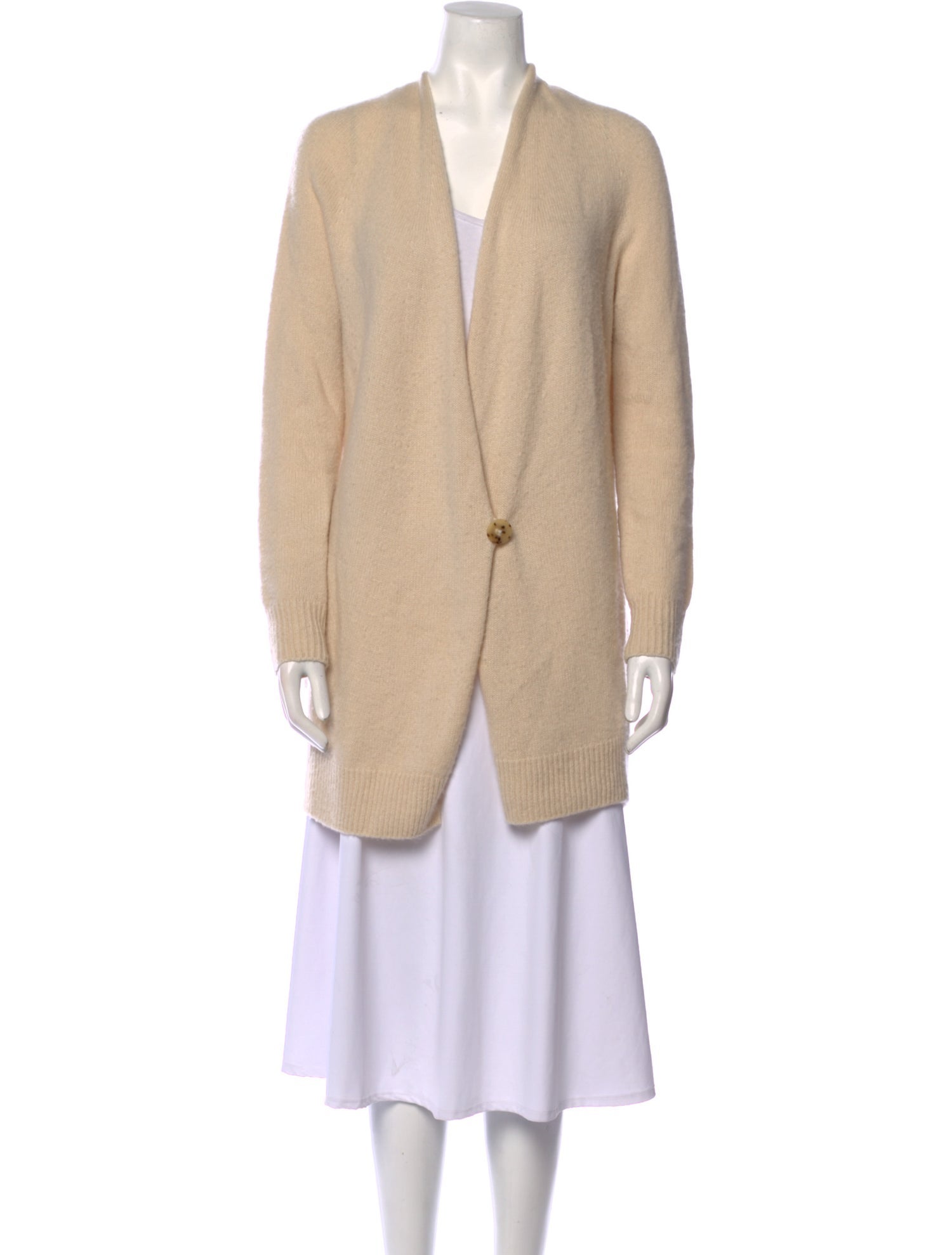 The Row Cashmere V-Neck Sweater