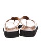 The Row Ginza Leather Flip Flops