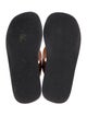 The Row Ginza Leather Flip Flops