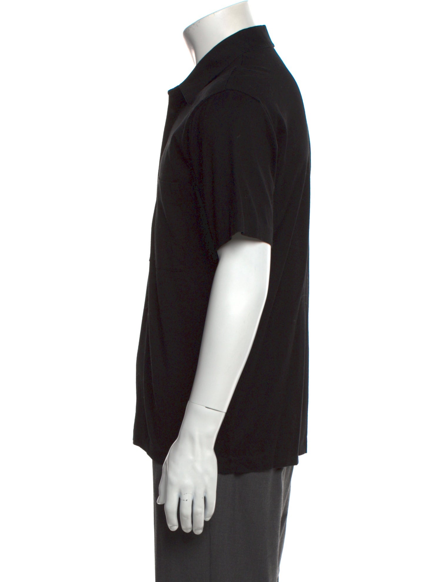 The Row Collar Short Sleeve Polo Shirt