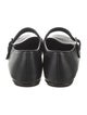 The Row Leather Mary Jane Flats