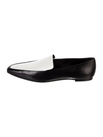 The Row Minimal Leather Loafers