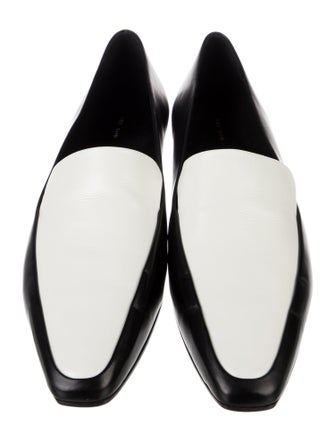 The Row Minimal Leather Loafers