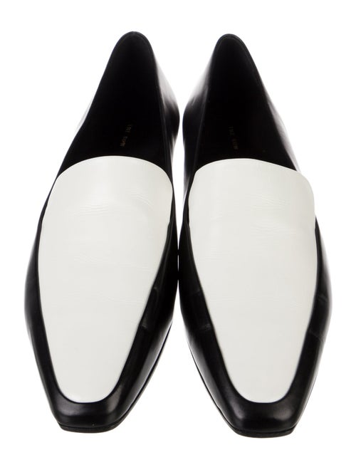 The Row Minimal Leather Loafers
