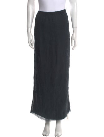 The Row Silk Long Skirt