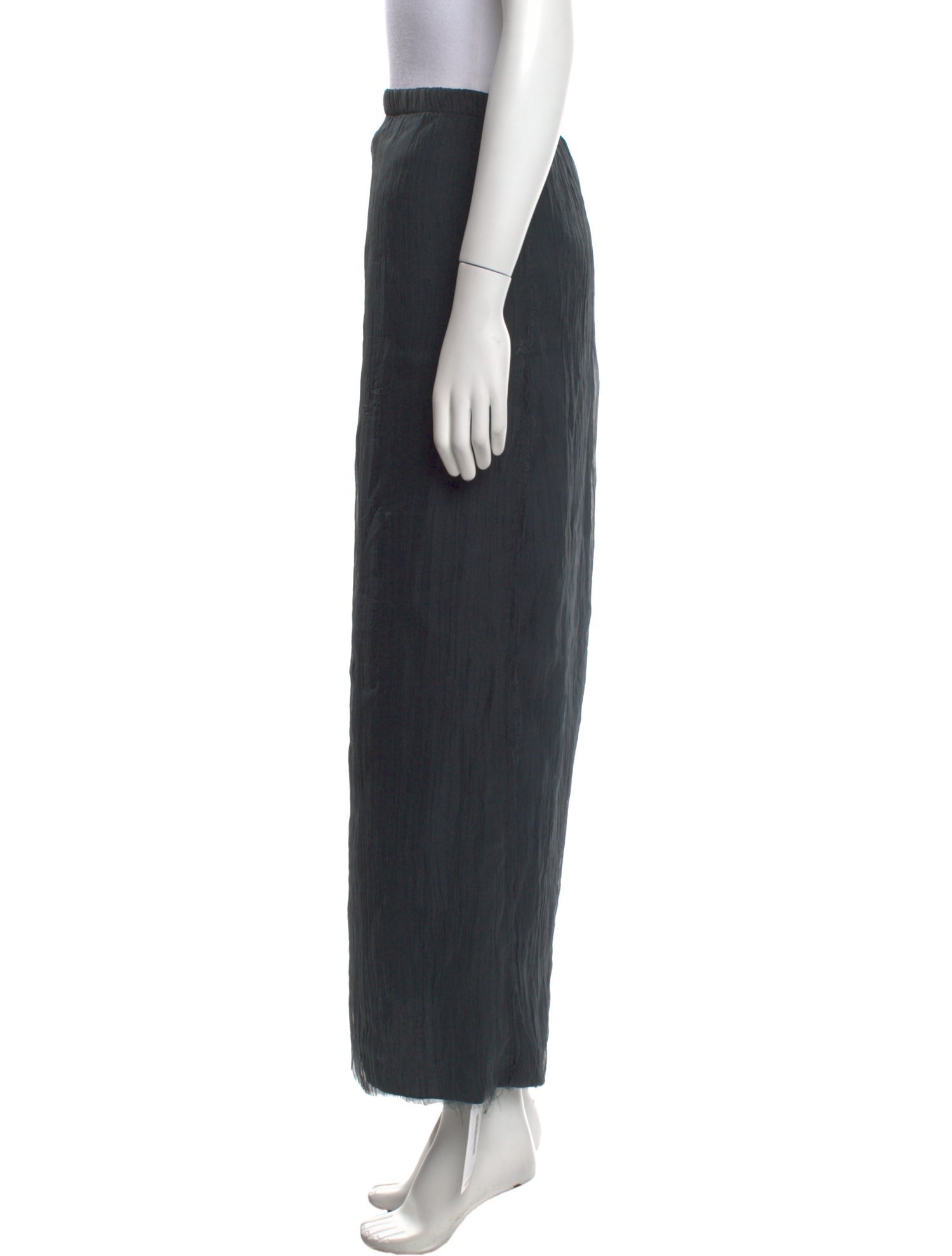 The Row Silk Long Skirt