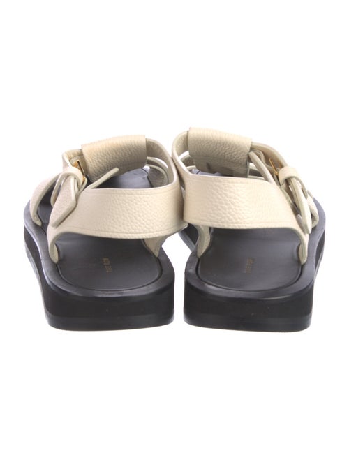 The Row Fisherman Leather Slides