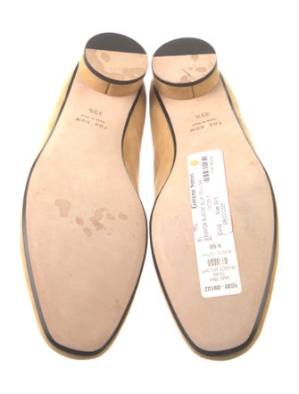 The Row Suede Loafers