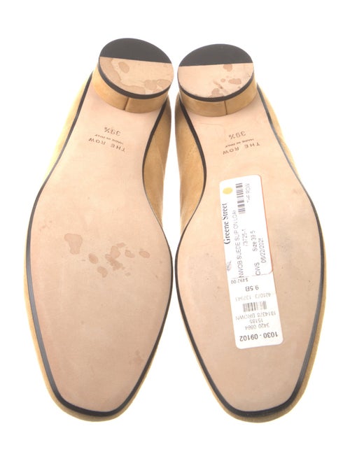 The Row Suede Loafers