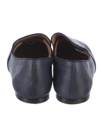 The Row Alys Leather Loafers