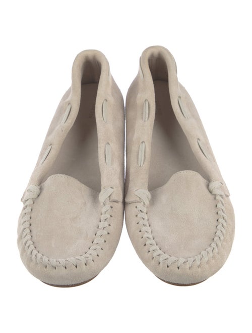 The Row Mabel Moc Suede Flats