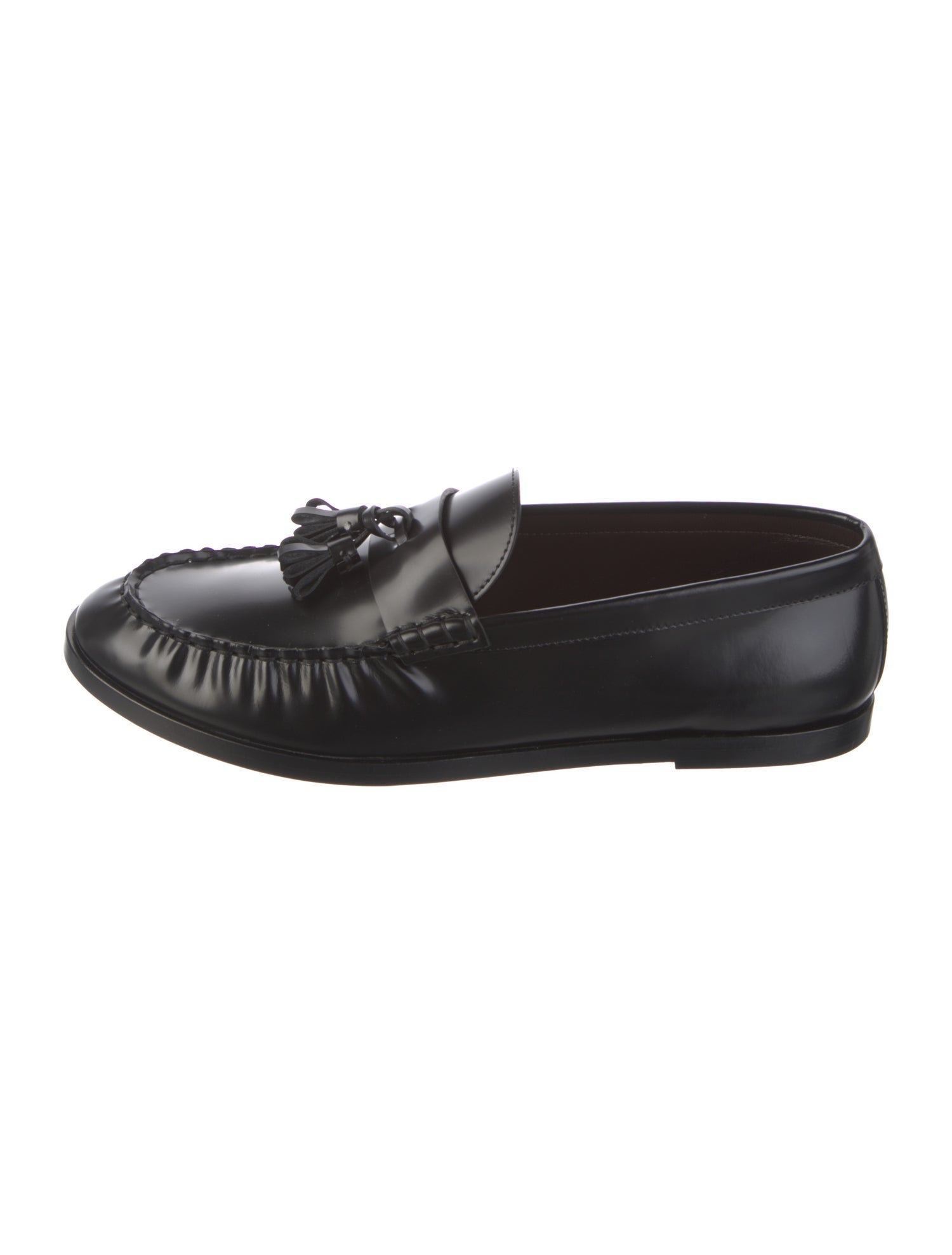The Row Mens Leather Loafers