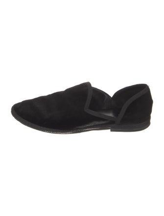 The Row Friulane Velvet D'Orsay Flats