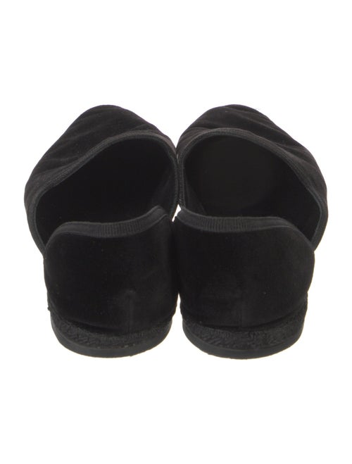 The Row Friulane Velvet D'Orsay Flats