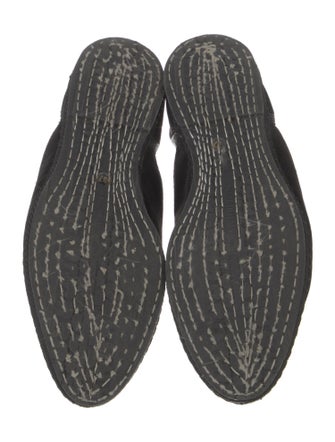 The Row Friulane Velvet D'Orsay Flats