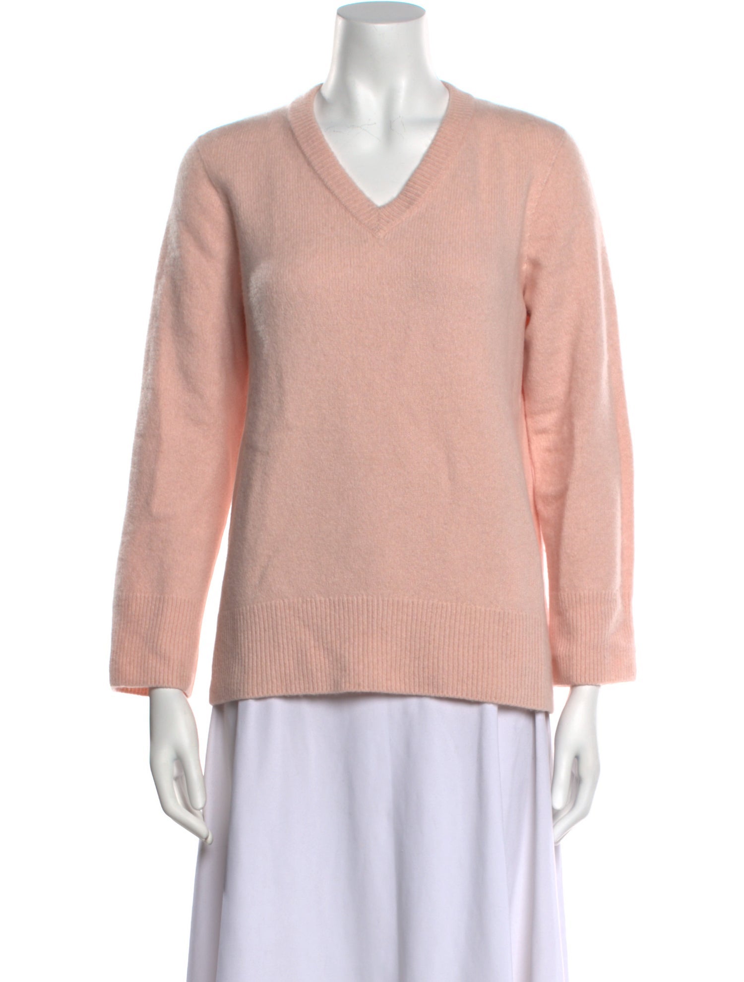 The Row Wool V-Neck Sweater