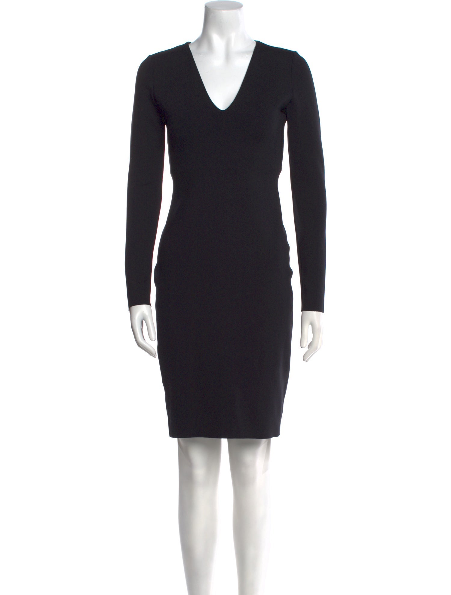 The Row V-Neck Mini Dress