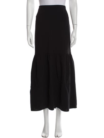 The Row Wool Midi Length Skirt