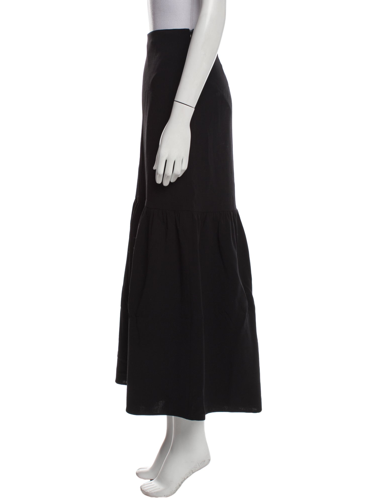 The Row Wool Midi Length Skirt