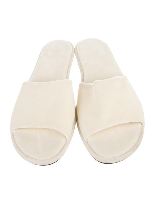 The Row Canal Velvet Slides