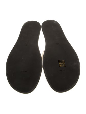 The Row Canal Velvet Slides