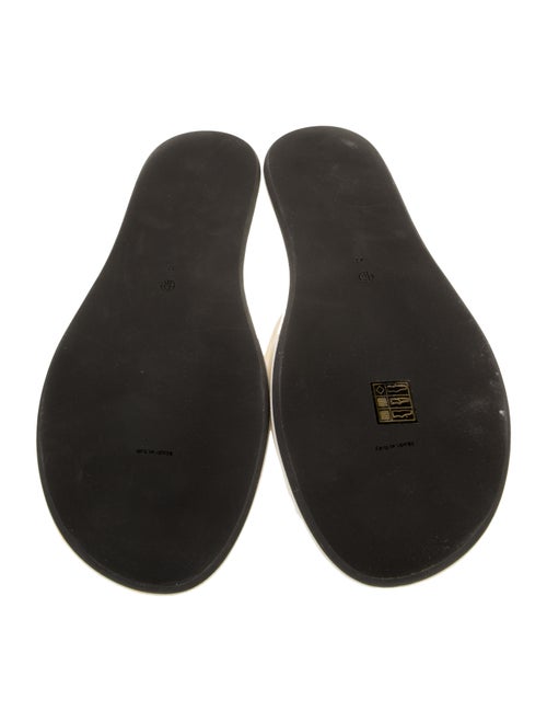 The Row Canal Velvet Slides