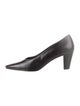 The Row Charlotte Leather Pumps