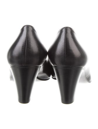 The Row Charlotte Leather Pumps