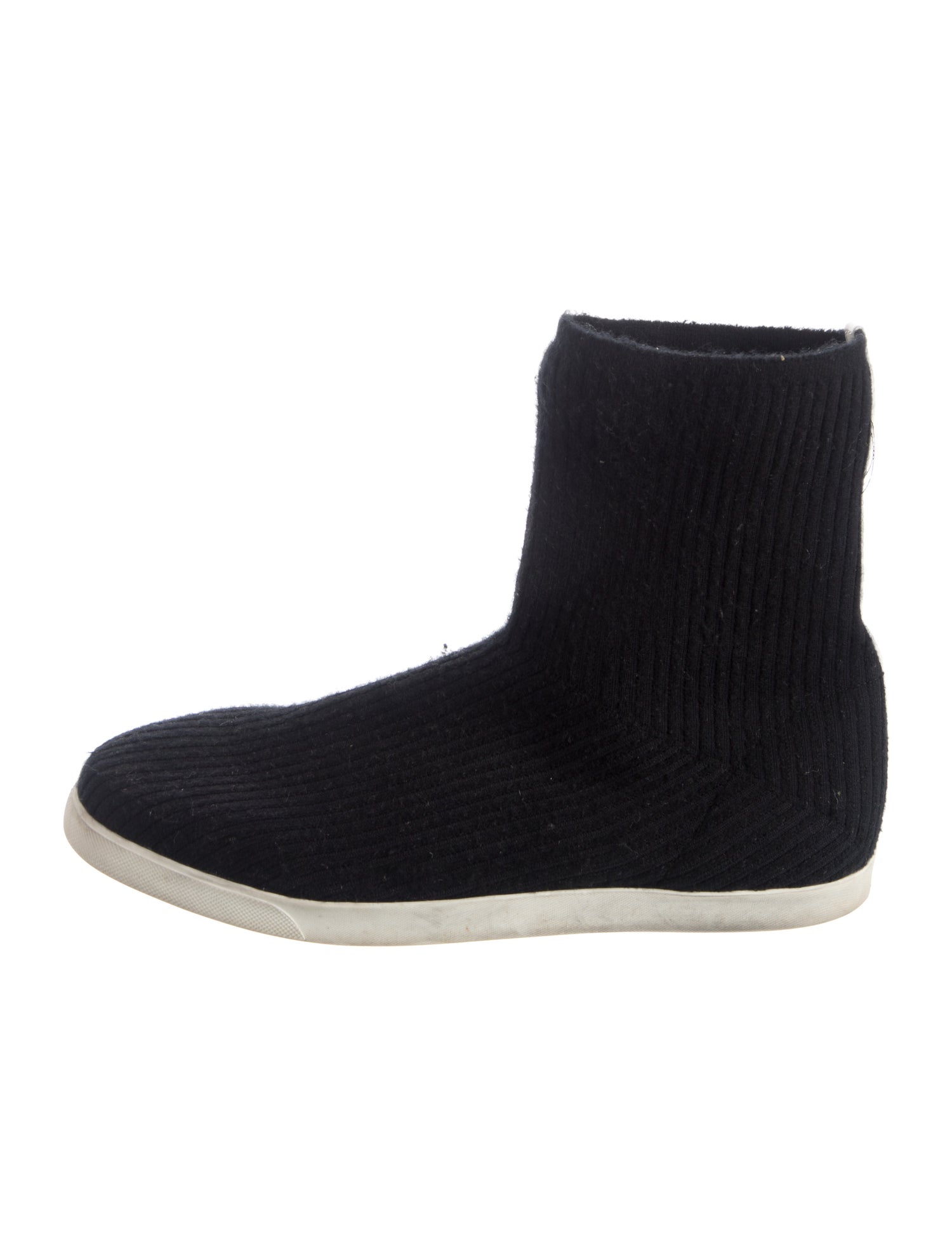 The Row Dean Cashmere Sock Boots